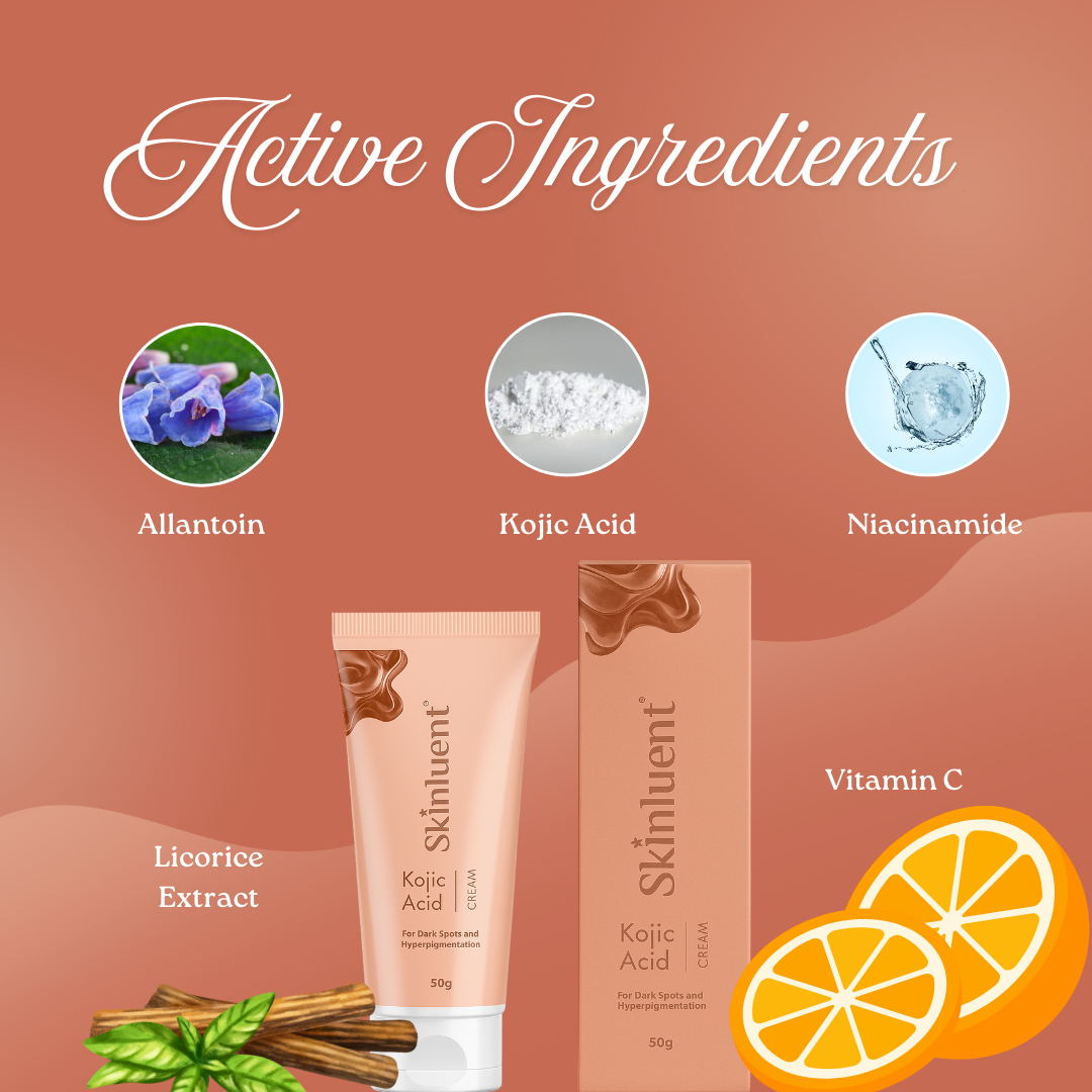 Skinluent Kojic Acid Cream Skin Brightening
