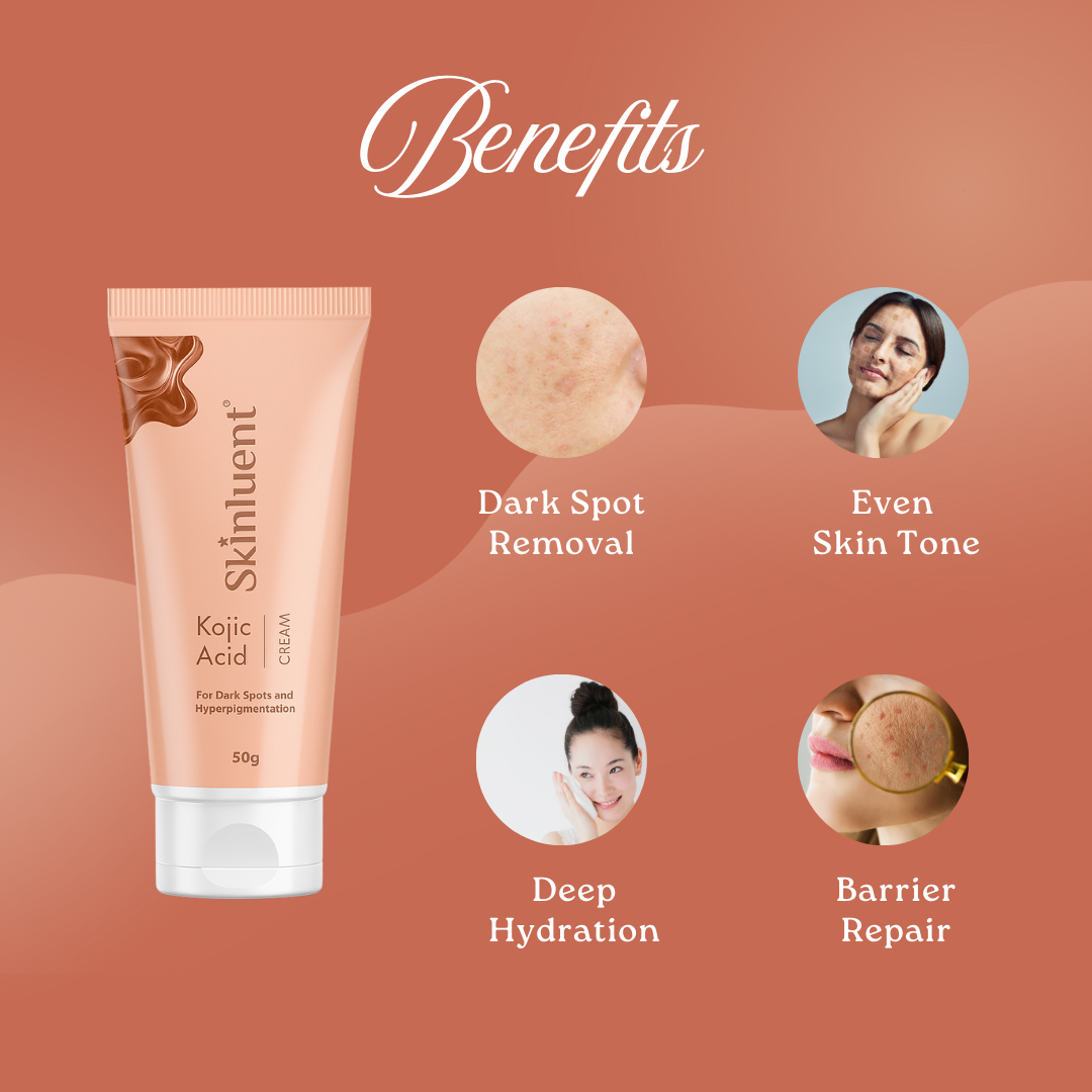 Skinluent Kojic Acid Dark Spots reduction Cream