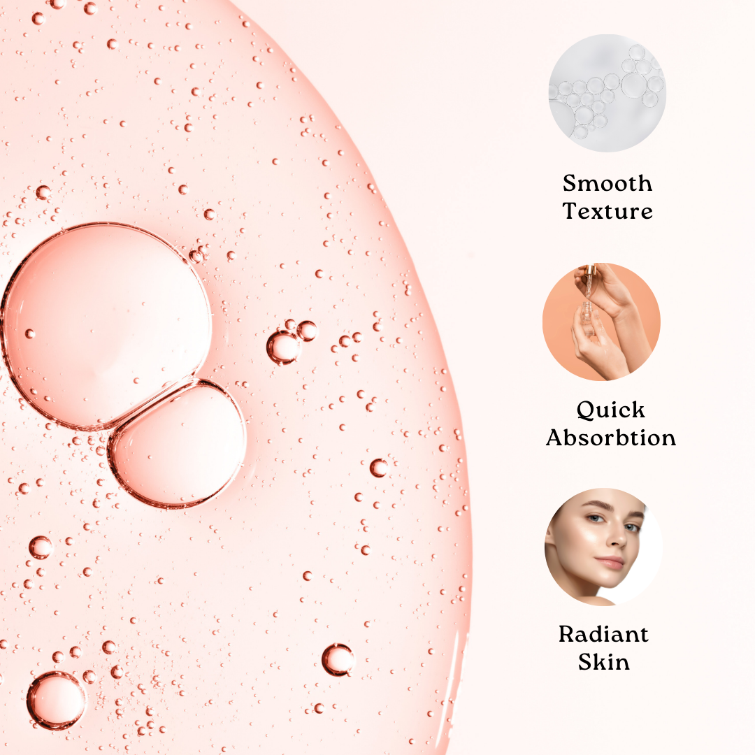 Skinluent Kojic Acid Serum for brightening texture